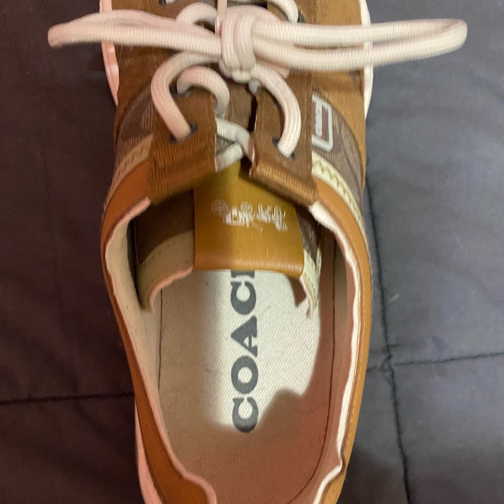 Coach city sole runners. Worn once like new with the box